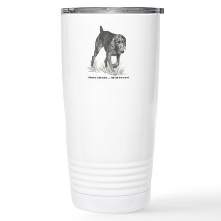 

CafePress - German Wire Haired Pointer Sl Stainless Steel Trav - Insulated Stainless Steel Travel Tumbler 20 oz.