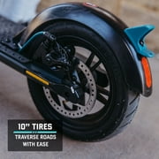GOTRAX G3 Plus Adult Electric Scooter, 300W 10 Tires Max 18 mile Foldable Escooter for Adult, Gray