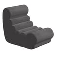 thumbnail image 3 of Furmax Modern Tufted Upholstered Sofa, High-Density Sponge Filled Comfortable Couch, Suitable for Living Room, Bedroom and Apartment, Dark Gray, 3 of 8