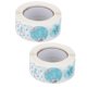 thumbnail image 1 of Cintas Washi, 2 piezas Cintas Washi Cinta adhesiva azul Cinta decorativa Multifuncional, 1 of 12