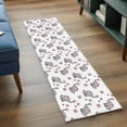 thumbnail image 5 of Cute Elephants Kitchen Runner Rug 2x6 Washable Runners for Hallway Non Slip Cartoon Funny Butterflies Pink Large Area Rug Indoor Floor Carpet for Bathroom Laundry Entryway Bedroom Living Room, 5 of 7