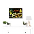 thumbnail image 2 of Movie Film Sequel Bride Frankenstein Karloff Whale Horror Artwork Framed Wall Art Print A4, 2 of 4