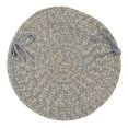 thumbnail image 1 of Colonial Mills TE19R108X108 9 ft. Tremont Braided Round Rug, Gray, 1 of 1
