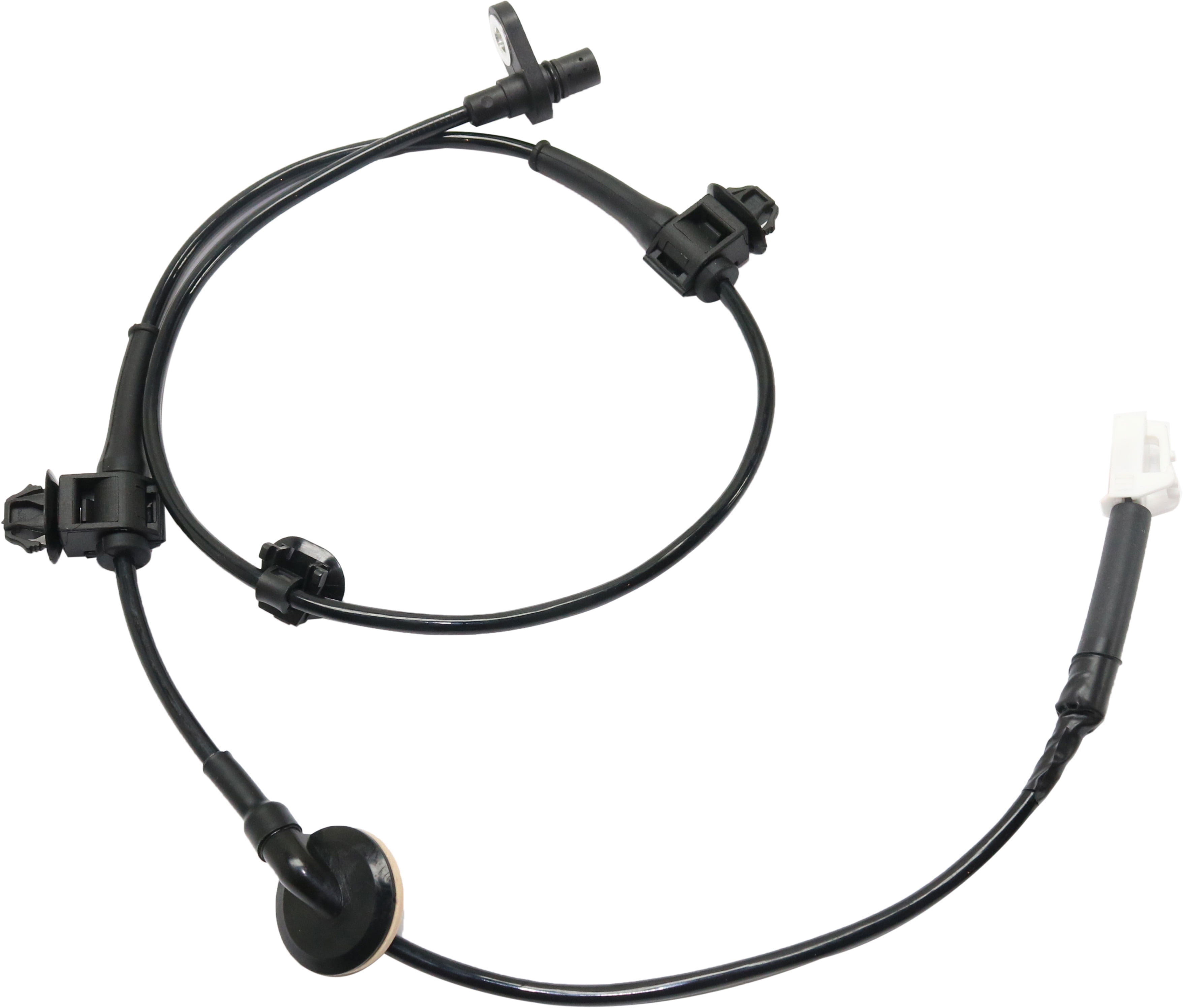 ABS Speed Sensor Compatible with 2007-2012 Mazda CX-7 2009-2010 Mazda CX-9 Rear, Driver Side 4 Cyl 2.3L Male Connector Blade type 2-Prong Terminal