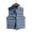 Blue, variant on Kids Down Coat Vest - Lightweight Windproof Winter Jacket Outwear for Little Boy and Girls, Kids Fall Sleeveless Coats