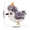 Grey, variant on Grey Automatic Rc Pet Toy Plush Owl With Remote Control Usb Charging Gray