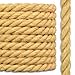 thumbnail image 3 of Sisal Rope | 100% Natural Fiber | 3 Stand Twisted | Cat Scratch Post | Bird Rope | 1/2 inch x 200 feet, 3 of 4