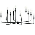 thumbnail image 2 of 52692BK Kichler Lighting Alvaro - 12 Light Chandelier-20 Inches Tall and 39.75 Inches Wide-Black Finish, 2 of 6