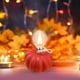 thumbnail image 5 of Decoraciones de Halloween, adornos de Halloween, regalos de Halloween, vela con aroma a calabaza de Halloween, adorno de aromaterapia ingenioso, decoración de Acción de Gracias, cera de vela de ambien, 5 of 7