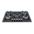 thumbnail image 1 of Parrilla BRIONI SUPRA para gas 5 quemadores cristal templado negro 76 cm, 1 of 8