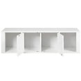 thumbnail image 4 of Pemberly Row Chipboard Wall Mounted Floating Hutch with 2 Doors in White, 4 of 10