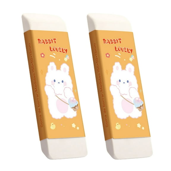 Yokua 2 Pcs Giant Erasers Cute Cartoon Erasers Super Jumbo-Big Erasers Big Erasers