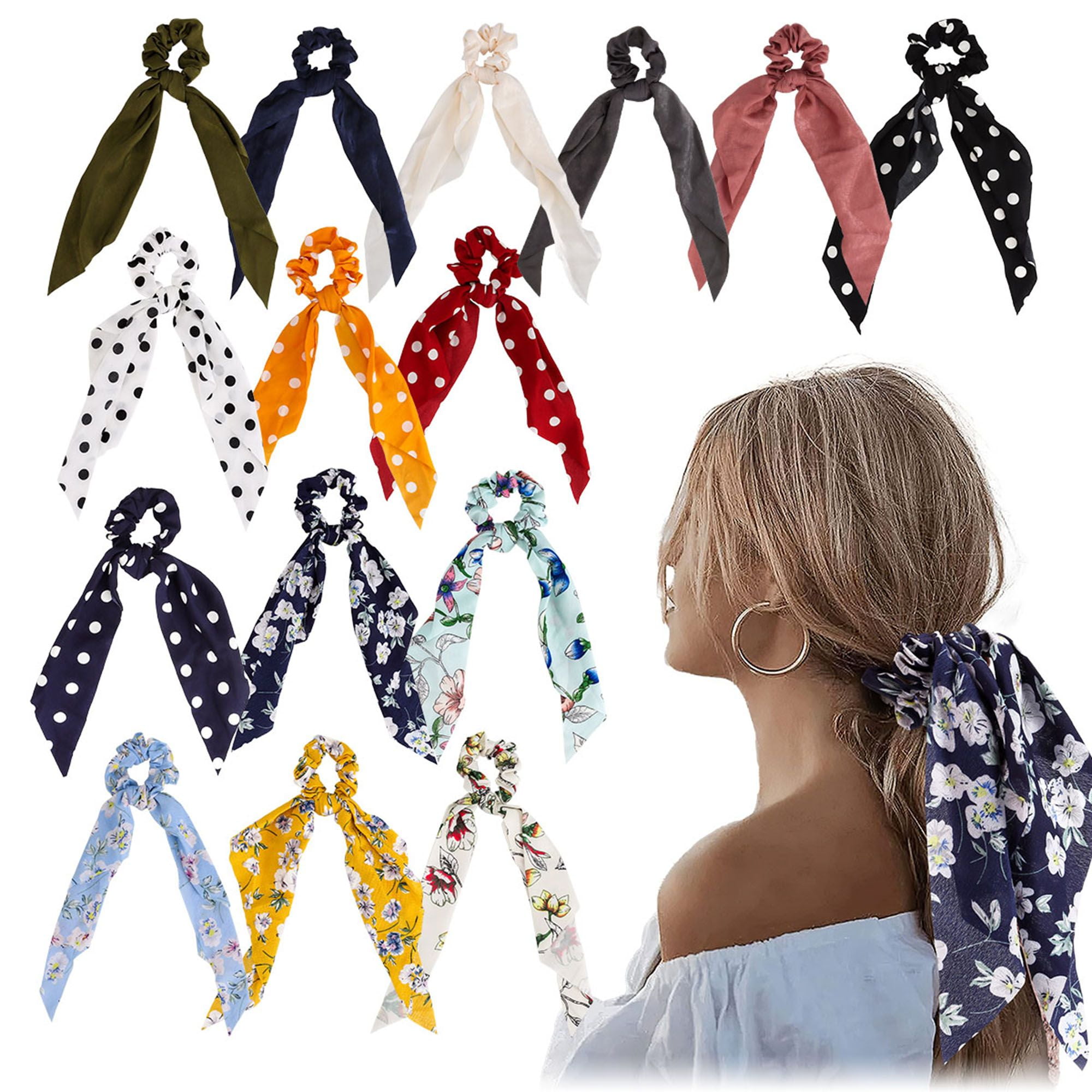 1180-pack Multi-Style Hair Ties and Hair Clips Hair Accessory Sets for Girls