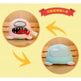 thumbnail image 2 of Poupée en Peluche Double Flip AmongUs Space Werewolf Kill Game Bleu Vert, 2 of 2