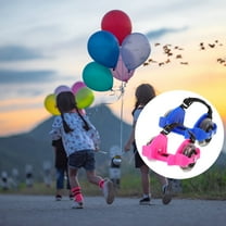 LIFKOME 2 Pairs Roller Skates Kids Beginner Skating Shoe Child