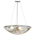 thumbnail image 5 of Meyda 133208 24 in. Metro Fusion Ramoscelli Glass Inverted Pendant, White Irid & Root Beer Frit & Black & White, 5 of 7