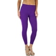 thumbnail image 6 of ToBeInStyle Women's Footless Elastic Stretch Leggings, 6 of 7