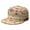 Hippie Flora, variant on Colorful Paisley Baseball Cap - Adjustable Flat Brim Snapback Hat with Boho Floral Pattern for Men & Women