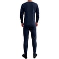 thumbnail image 3 of Ventana Men's Fleece Lined Thermal Underwear sets Winter Insulated Long John Cotton Base Layer with Top and Pants, 3 of 3