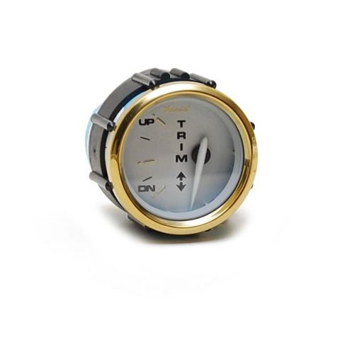 Faria Boat Trim Gauge GP7942B | Kronos Series OMC Evinrude / Johnson