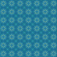 thumbnail image 1 of Ahgly Company Indoor Square Patterned Dark Turquoise Green Area Rugs, 5' Square, 1 of 6