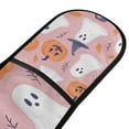 thumbnail image 4 of Yayeee Double Oven Mitt Kitchen Heat Resistant Baking 35" x7" Quilted Glove, Cartoon Halloween Ghosts, 4 of 6