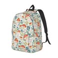 thumbnail image 2 of Daiia Garden Of Little Bunnies Vintage Canvas Backpack for Men and Women ,Hiking Backpack,Travel Laptop Bag for School,Large Capacity Backpack-Medium, 2 of 8