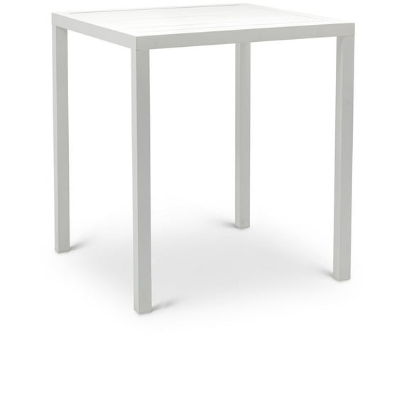 Meridian Furniture Maldives Outdoor Patio Square Bar Table