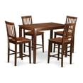thumbnail image 4 of East West Furniture Yarmouth 5-piece Wood Dining Set in Mahogany, 4 of 4