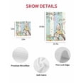 thumbnail image 7 of Blue Green Easter Bunny Kitchen Dish Towels for Drying Dishes Set of 3, Spring Easter Eggs Floral Wooden Waffle Weave Microfiber Hand Tea Bathroom Towels Quick Dry & Absorbent Towel 12x12, 7 of 7