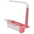 thumbnail image 3 of Telescopic Sink Rack, Keep Dry Telescopic Sink Storage Rack Humanized Design  For Kitchen For Home Red, 3 of 8