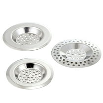 Toyandona 4Pcs Stainless Steel Sink Basket Strainer Easy Install Kitchen Drain Filter