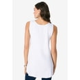 thumbnail image 2 of Roaman's Women's Plus Size Ultra Drape Tank Top, 2 of 6