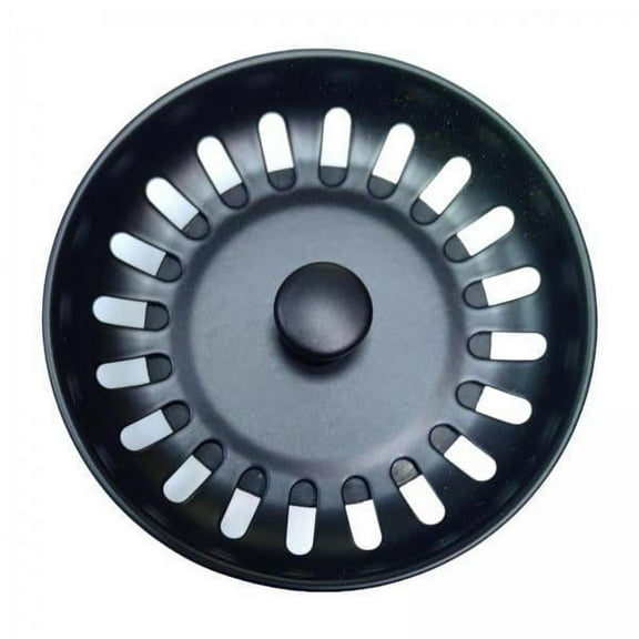 Fancyes 4xKitchen Sink Drain Strainer Anti Clogging Hair Catcher Household Replacement Black