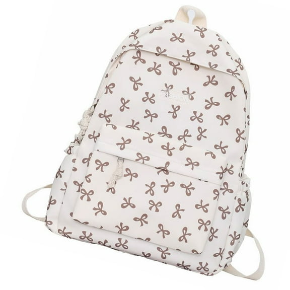 Large Capacity Backpack Student School Backpack Teen Lovely Bows Backpack f