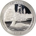 thumbnail image 1 of 2018 S Voyageurs National Park Quarter Silver Proof 25c Coin, 1 of 4