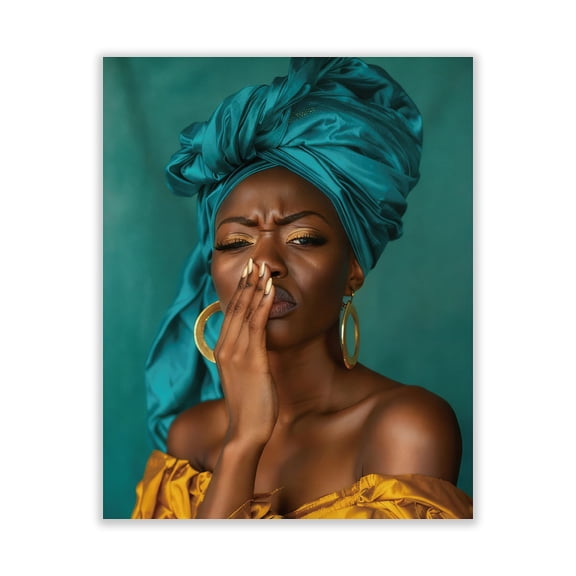 African American Bathroom Wall Art Prints Funny Black Women Poster Wall Decor Street Art Home Artworks