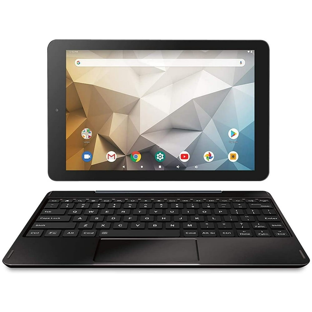 Atlas 10 Pro 10" Android Tablet with Keyboard (Black)