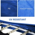 thumbnail image 2 of Triple Tree Trampoline Safety Pad Waterproof PE, Blue, 16FT, Universal Fit, 2 of 8