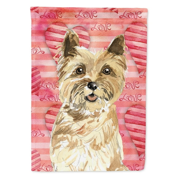 Love a Cairn Terrier House Flag