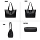 thumbnail image 4 of LHSHID Tote Bags for Women's PU Leather Big Purses and handbags ladies Waterproof Big Shoulder Bag, 4 of 7