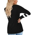 thumbnail image 3 of Plus Size Sweatshirts for Women Long Sleeve Oversized Tunic Tops, 3 of 6