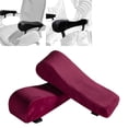 thumbnail image 3 of Office Chair Armrest Wheelchair Cushion Cover Padded Pillow Foam Red, 3 of 8