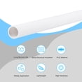 thumbnail image 3 of Unique Bargains 11mm ID 13mm OD 500mm White PVC Pipe Round Rigid Plastic Tube for Water Pipe, 3 of 5