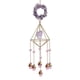 thumbnail image 1 of Geométrico de Cristal Transparente Prismas Rack Ventana Colgante Púrpura Zulema decoración colgante de cristal, 1 of 8