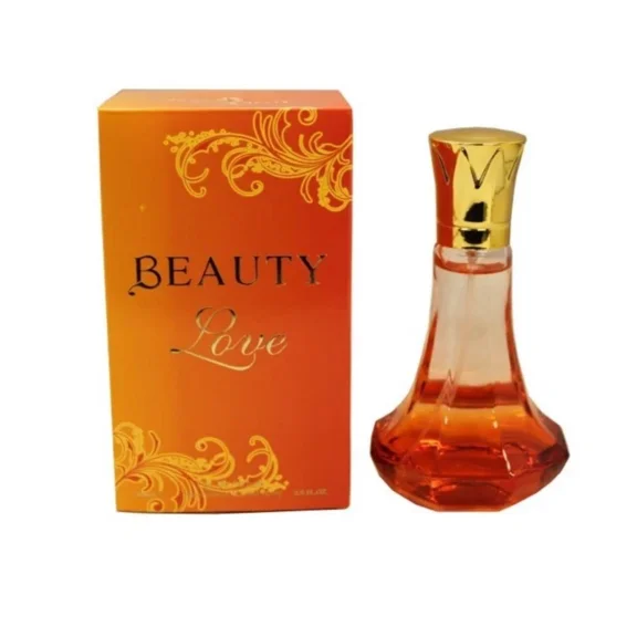Beauty Love Eau de Parfum Spray for Women, 3.0 fl oz / 90 ml