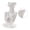 Clear, variant on ANXPTIME Necklace Display Rack Mannequin Jewelry Organizer for Designers and Collectors