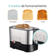 thumbnail image 5 of Tostador De Pan 2 Rebanadas 1000w 7 Niveles Acero inoxidable Smart-tek Sd2041, 5 of 5