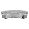 thumbnail image 3 of Miekor Furniture Bruni Grey Sectional with LED MK2289, 3 of 9