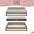 thumbnail image 6 of Tailzzz Large Water Resistant Elevated Pet Bed, Brown, 6 of 17